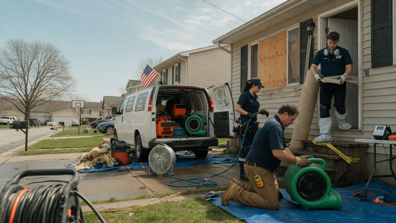 Water Damage Restoration in Bennett, NC near me